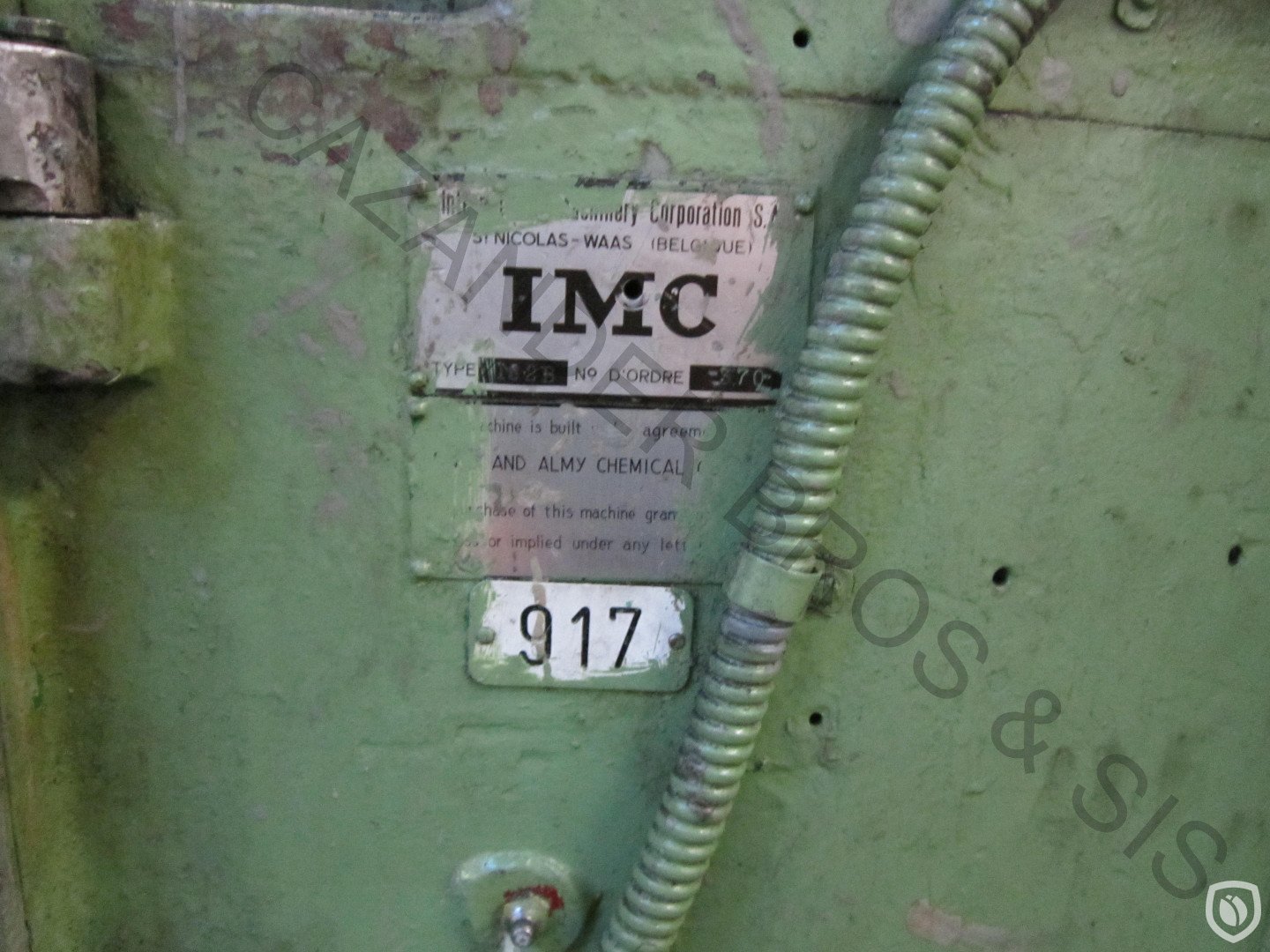 machine plate IMC