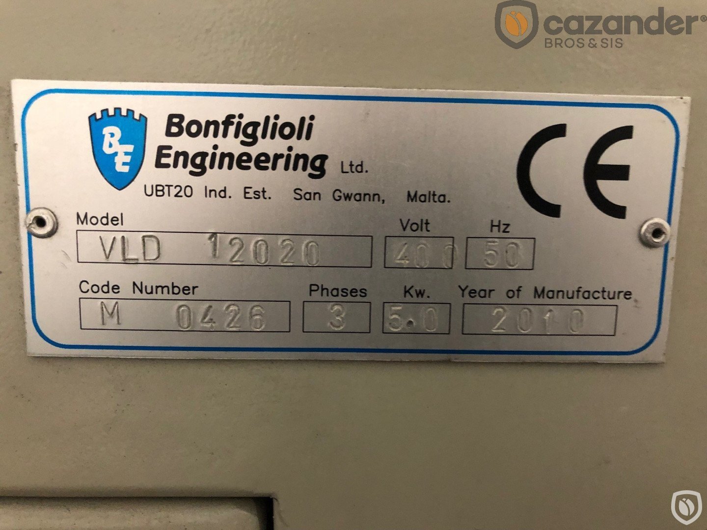 Bonfiglioli VLD 12020