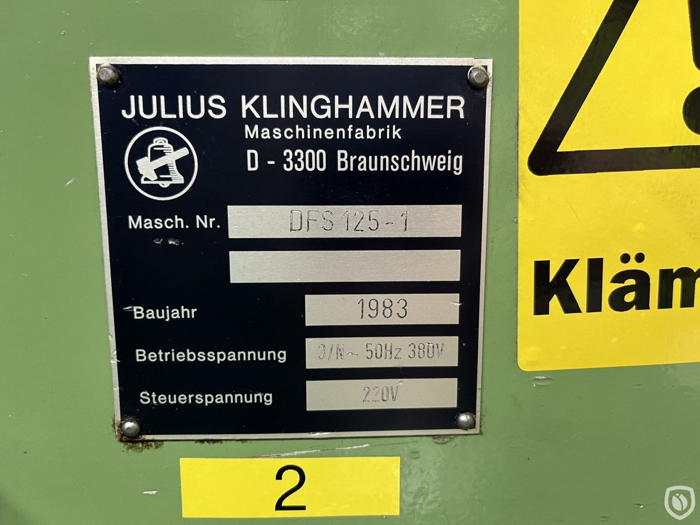 Klinghammer DFS 125
