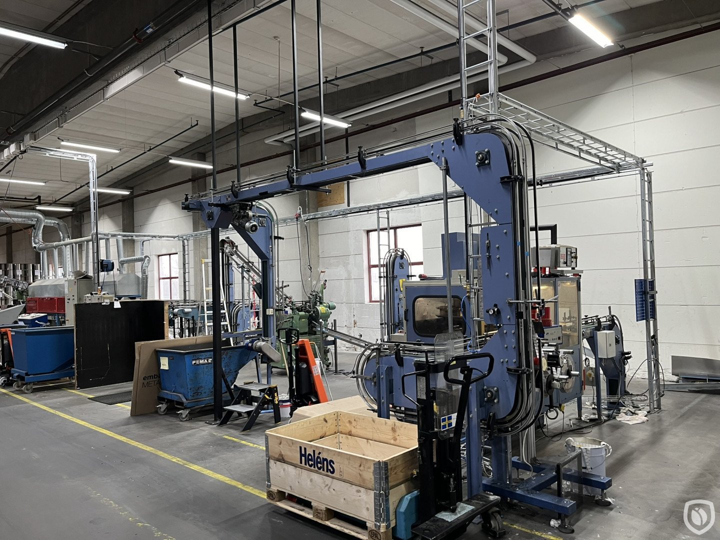 Industrial can manufacturing line D73