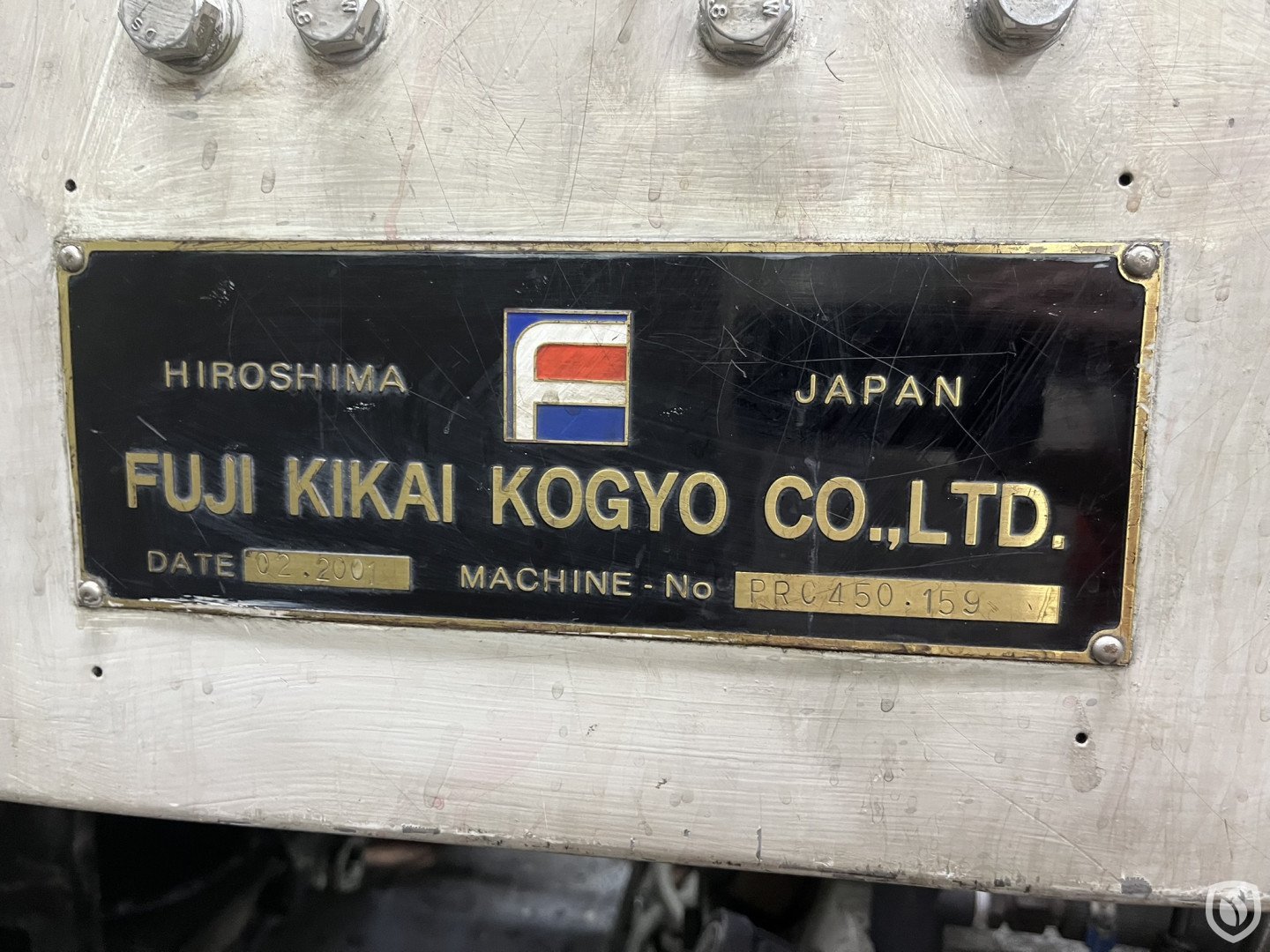 FUJI machine-plate